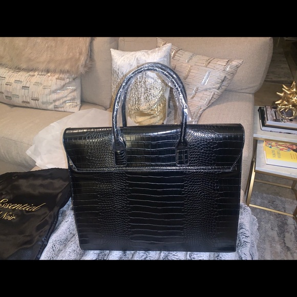 Nathaniel Noir Presidential Jumbo Handbag - Picture 11 of 16